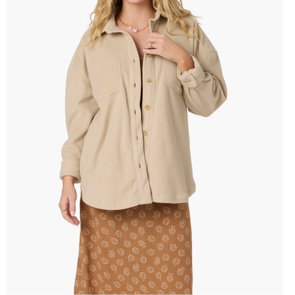 O'Neill Rune Fleece Shacket - Picture 4 of 6